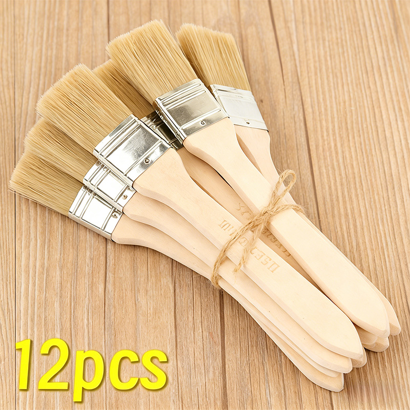 Furniture Hardware - 1-24Pcs Professional Paint Brushes Set with
