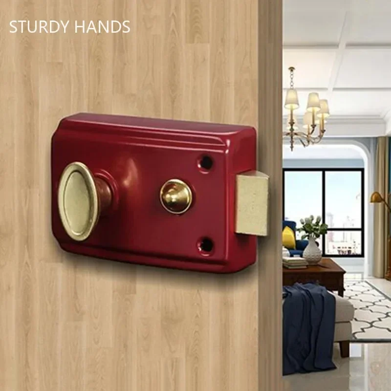 Exterior Door Retro Red Locks  – Furniture Hardware Bewertung und Preis