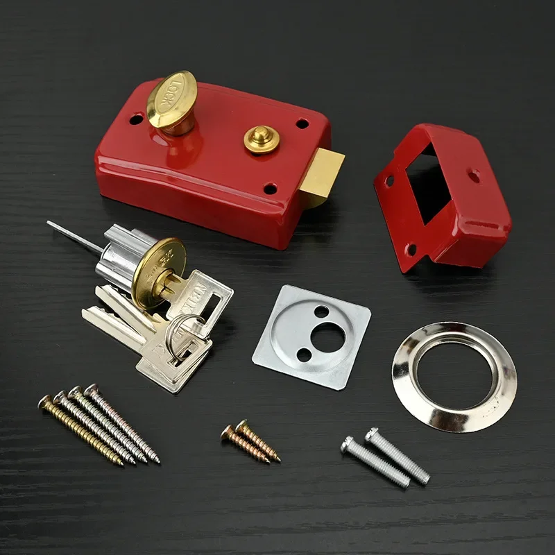 Exterior Door Retro Red Locks  – Furniture Hardware Bewertung und Preis