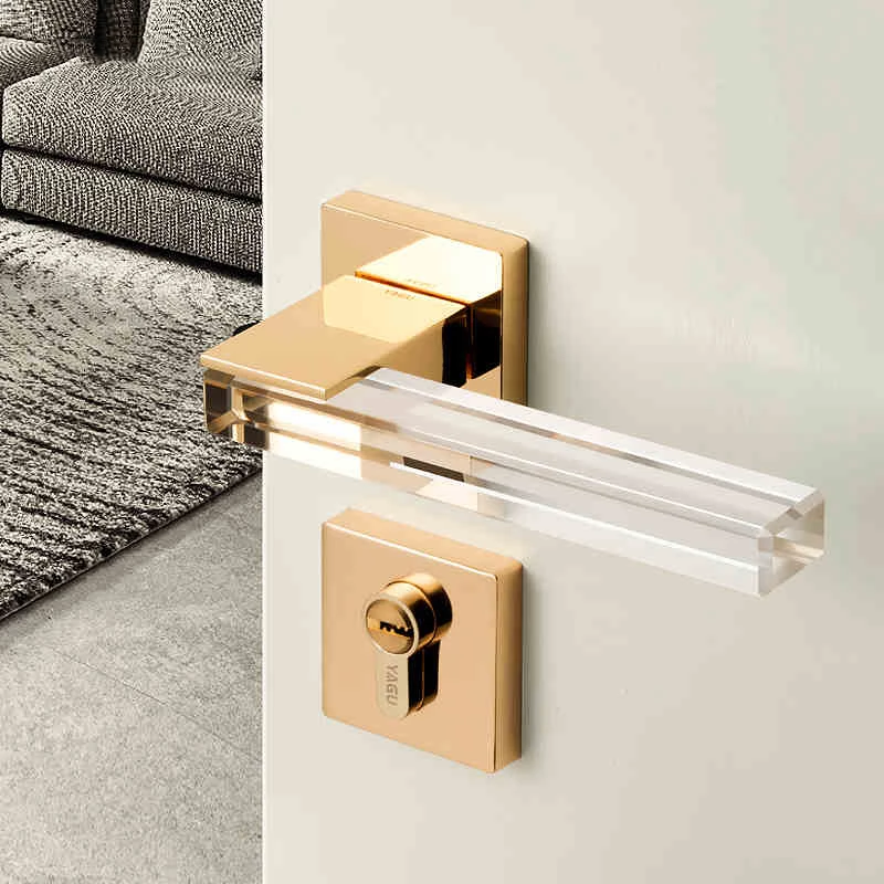 Hot Sale Modern Crystal Mute R – Furniture Hardware Latch Bewertung und Preis