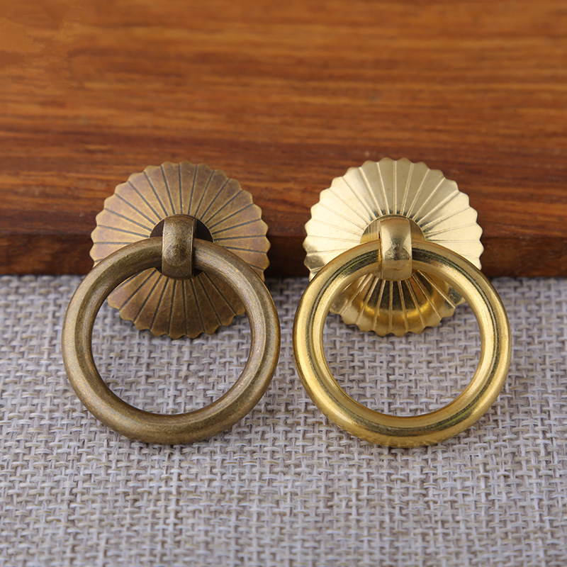 Vintage Brass Cabinet Ring Kno – Furniture Hardware Latch Bewertung und Preis