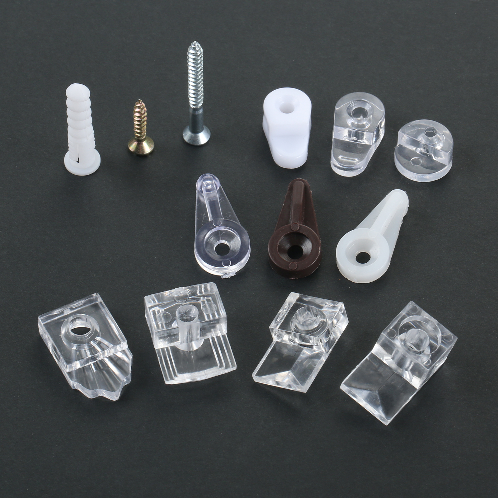 10Pcs Plastic Glass Retainer C – Furniture Hardware Connectors Bewertung und Preis