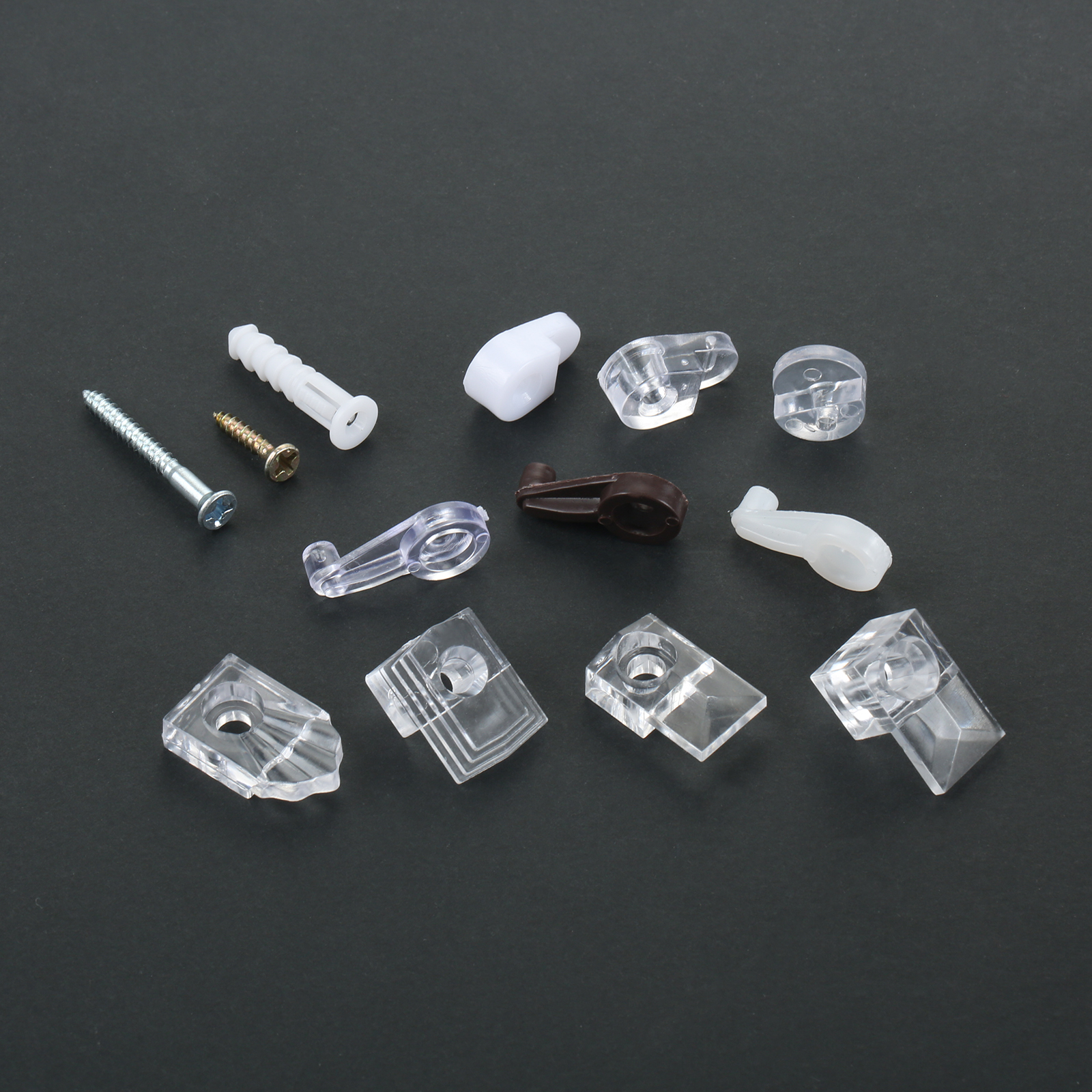 10Pcs Plastic Glass Retainer C – Furniture Hardware Connectors Bewertung und Preis