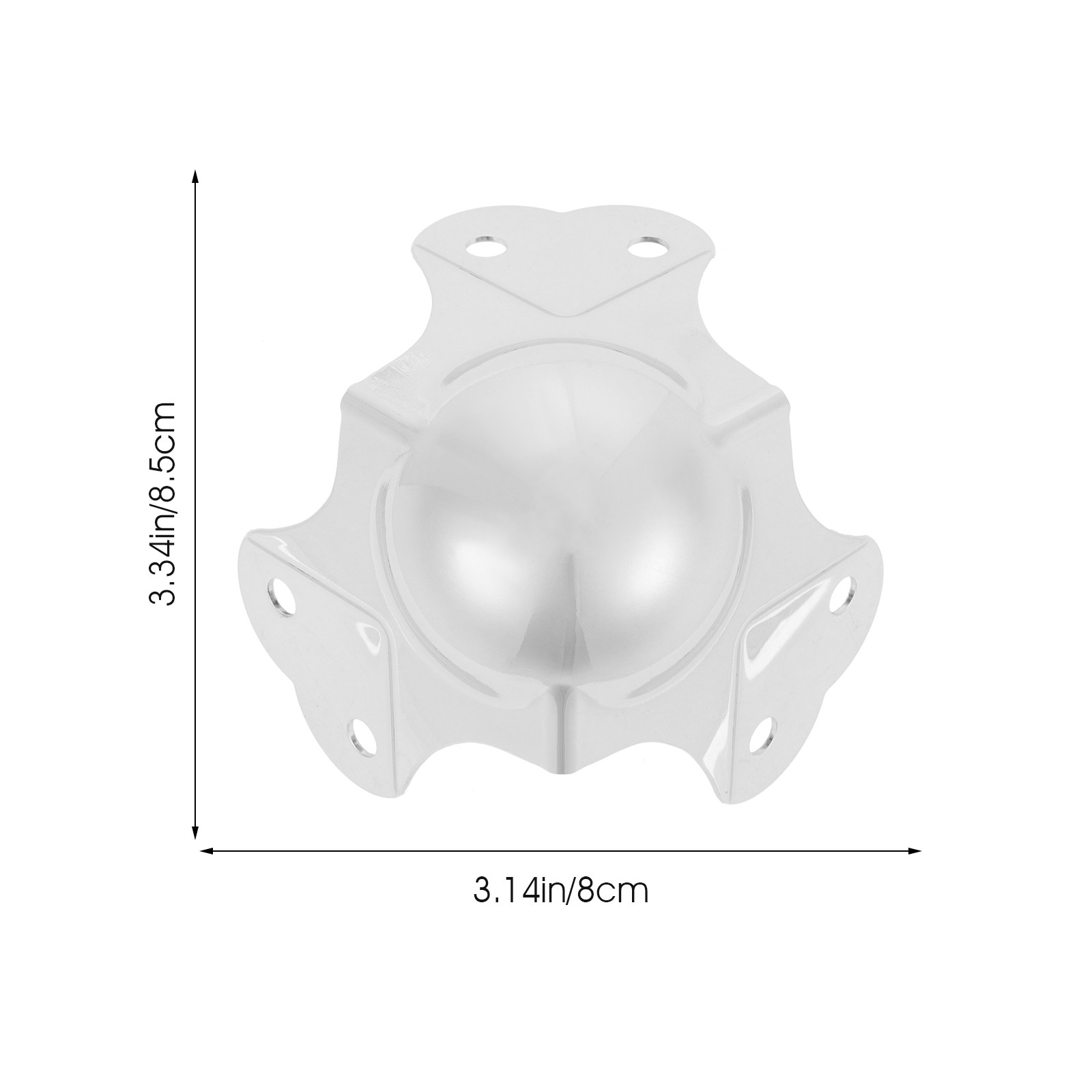 2Pcs Thick Solid Alloy Corner  – Furniture Hardware Bewertung und Preis