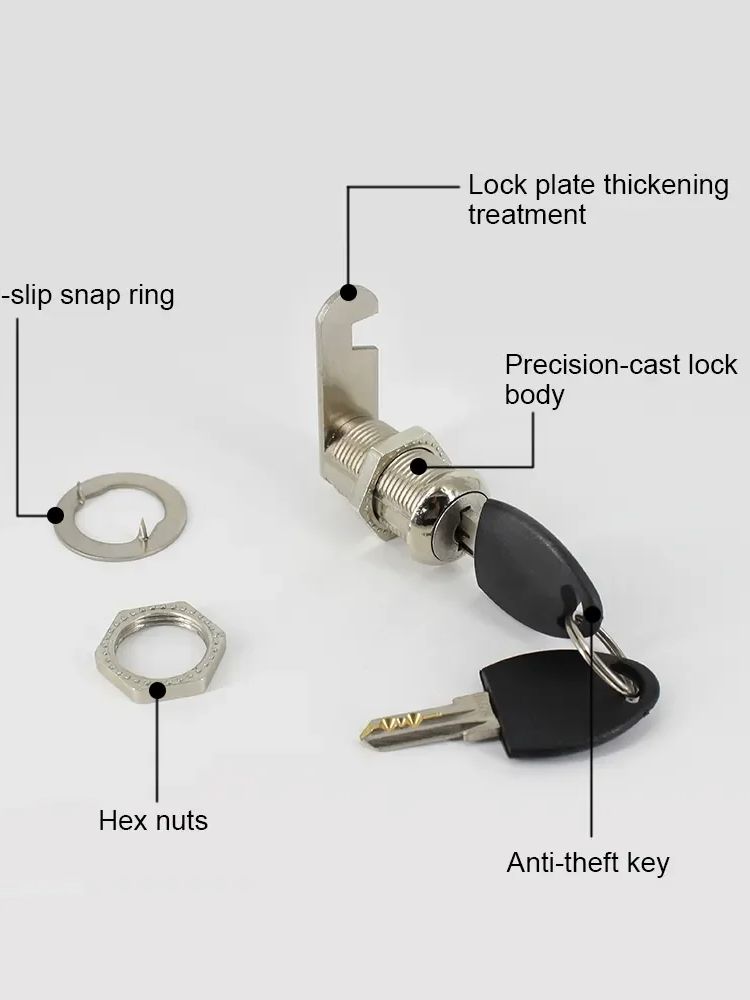 Stainless Steel 16/20/25/30mm  – Furniture Hardware Cam Lock Bewertung und Preis