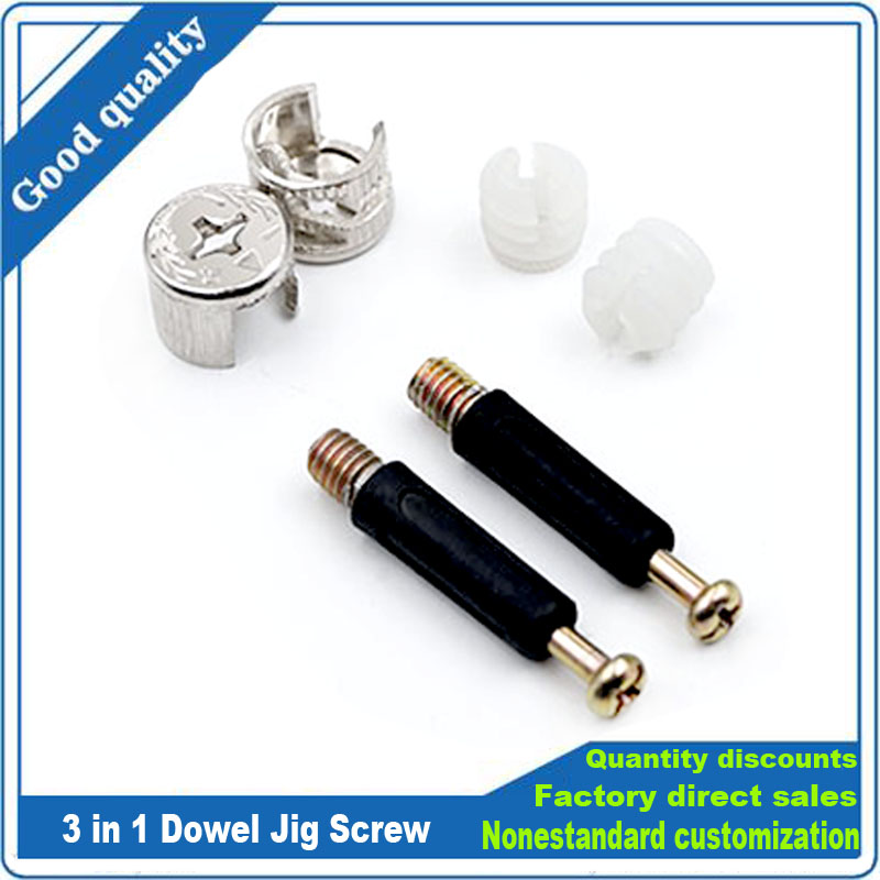 3 in 1 Dowel Jig Screw furnitu – Furniture Hardware Cam Lock Bewertung und Preis