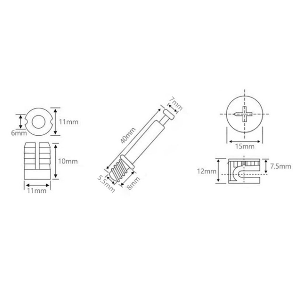 3 in 1 Dowel Jig Screw furnitu – Furniture Hardware Cam Lock Bewertung und Preis