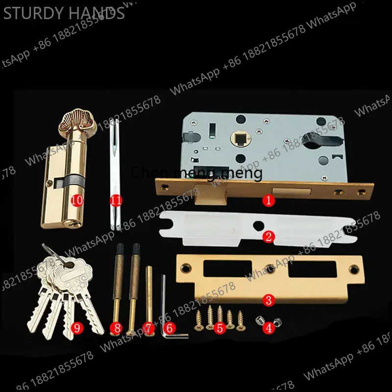 High Grade Pure Copper Door Lo – Furniture Grade Hardware Bewertung und Preis