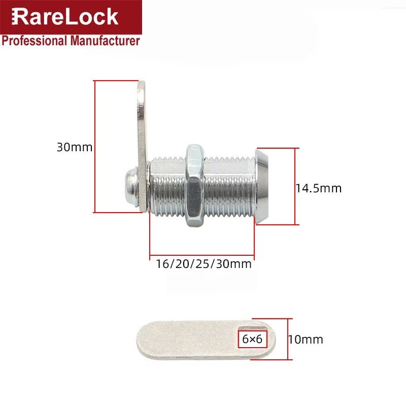 Mini Cam Lock with 2 Keys Diam – Furniture Hardware Cam Lock Bewertung und Preis